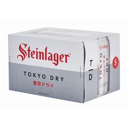 STEINLAGER TOKYO DRY 12PK 500ML CANS STEINLAGER TOK 12CAN 500ML
